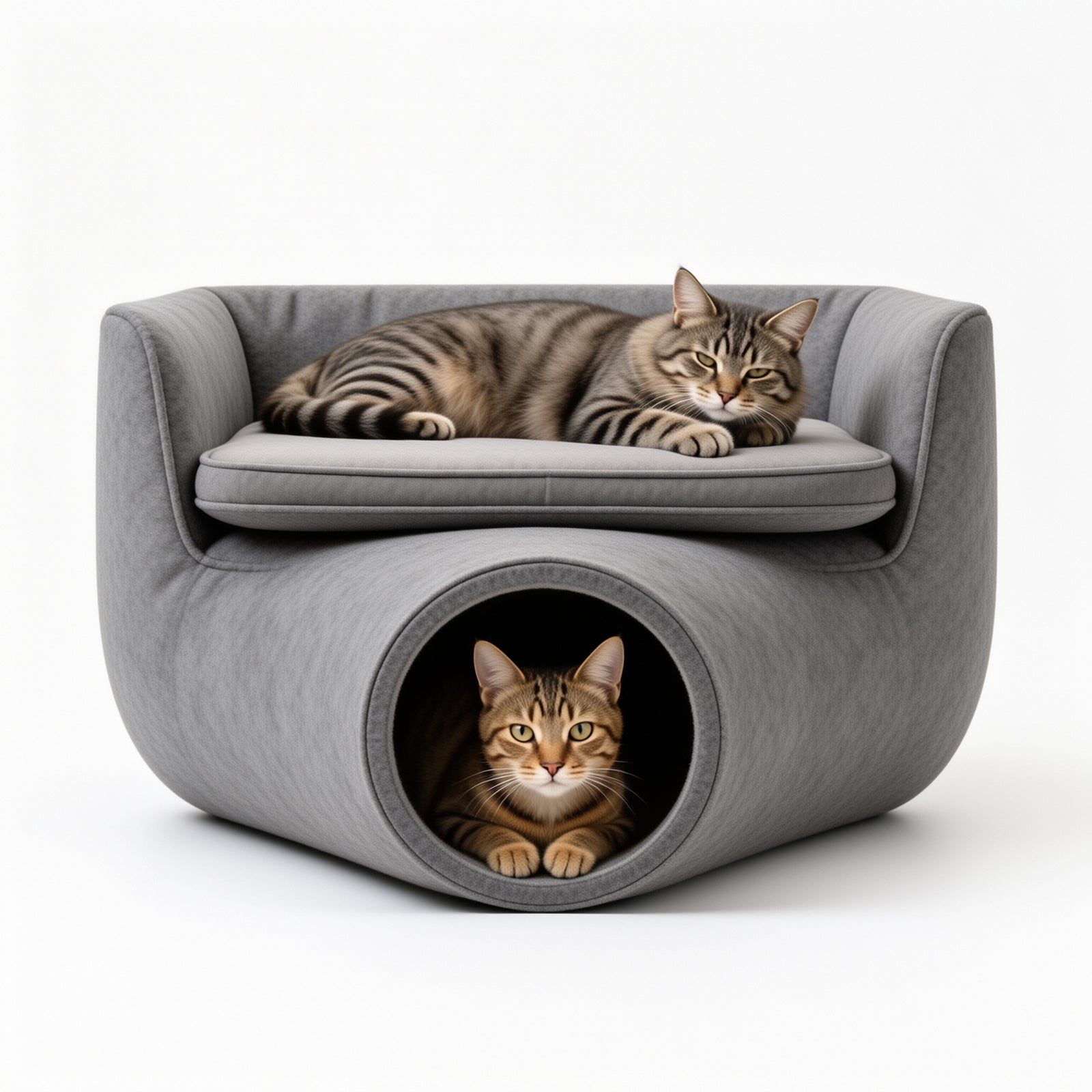 Felt Cat Tunnel Sofa and Bed — main image