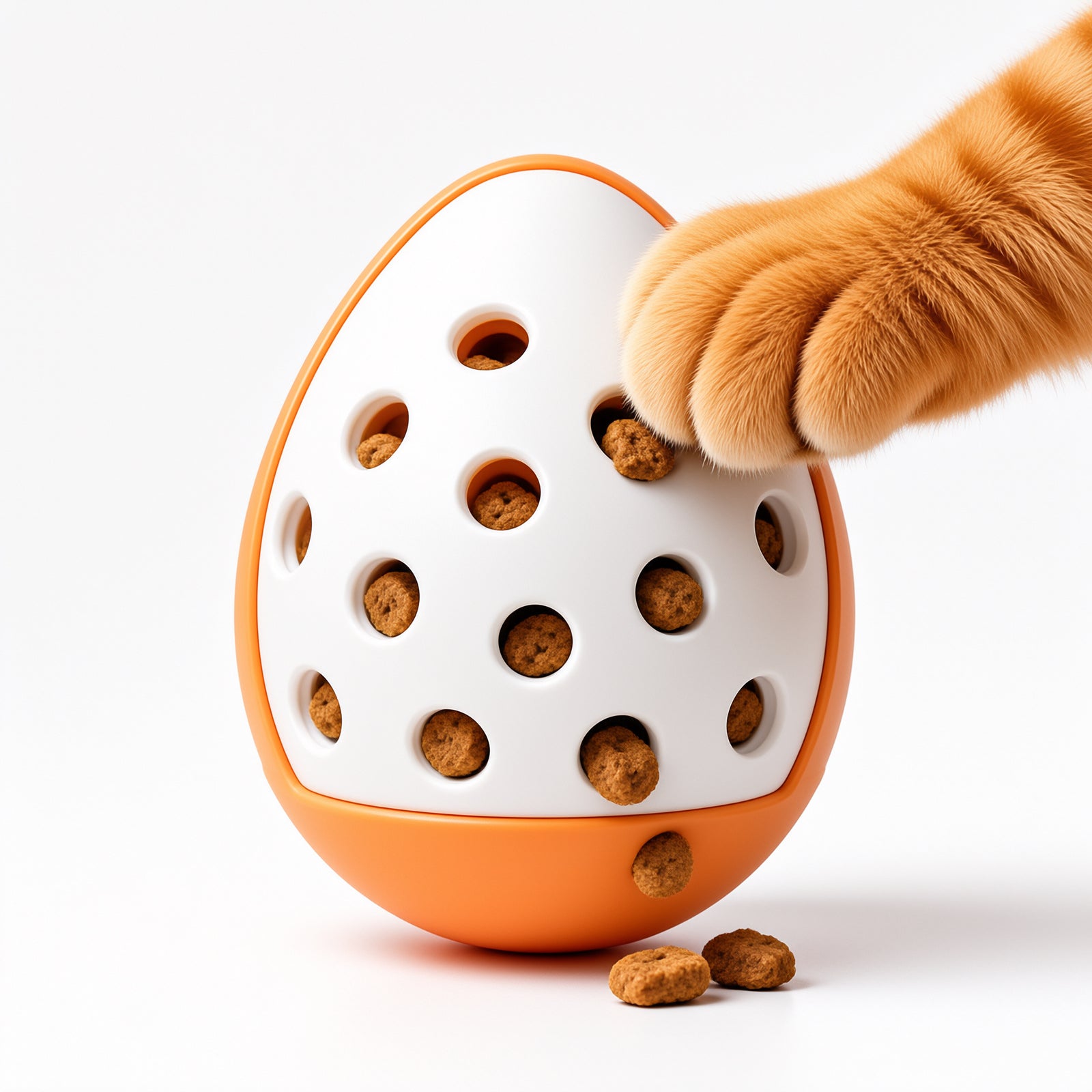 Wobble Treat-Dispensing Cat Ball — main image