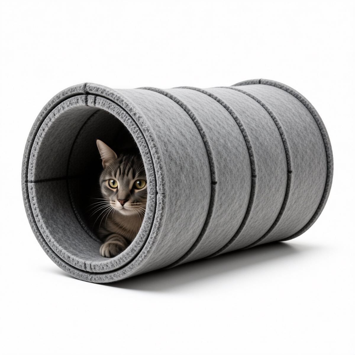Modular Felt Cat Tunnel — lifestyle image
