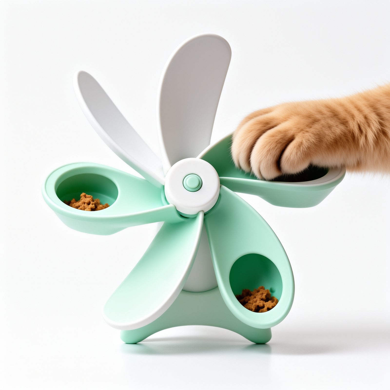 Rotating Windmill Cat Treat Puzzle — main image