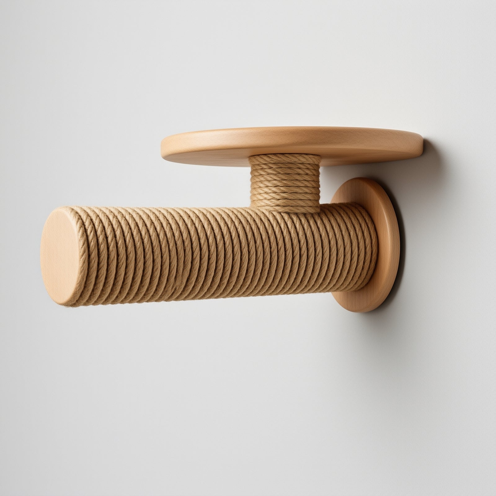 Wall-Mounted Cat Scratching Post and Step — lifestyle image