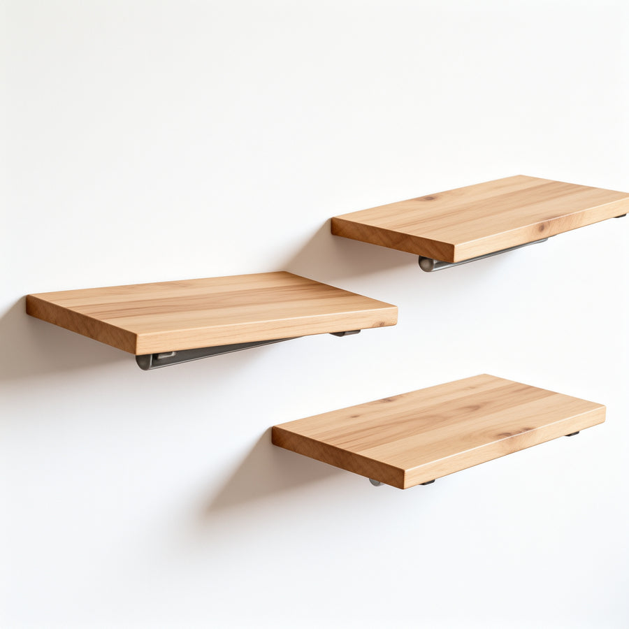 Wall-Mounted Wooden Cat Rope Bridge — main image